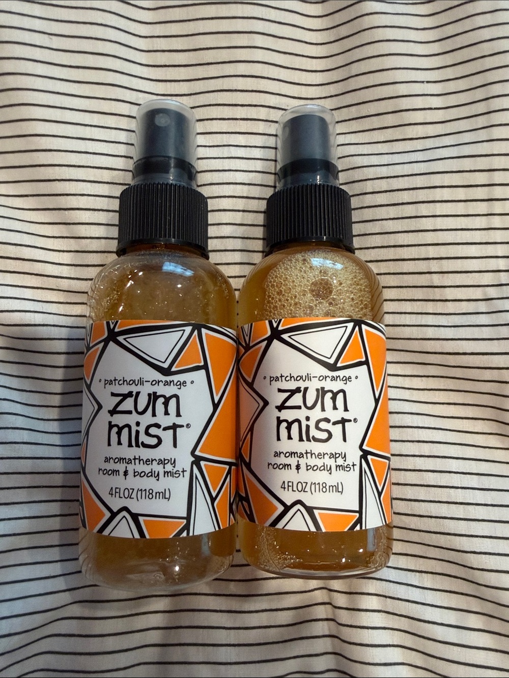 Patchouli-Orange Aromatherapy Room & Body Mist — Orange